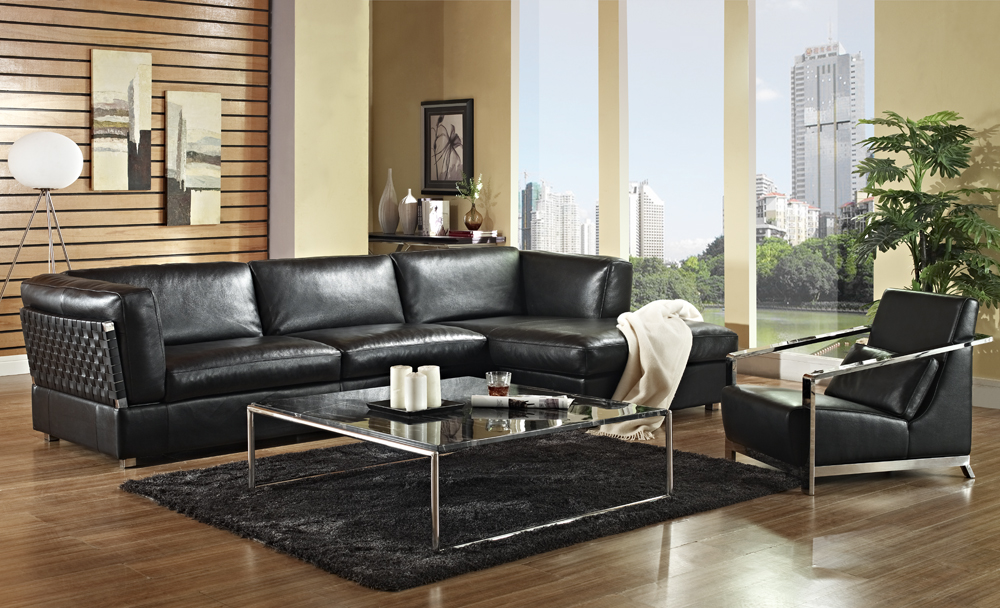  LEATHER SOFA  RL1053