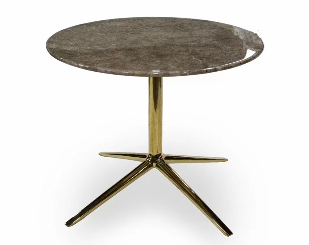 仁力圆形金属咖啡桌精致耐用质量获得了客户认可