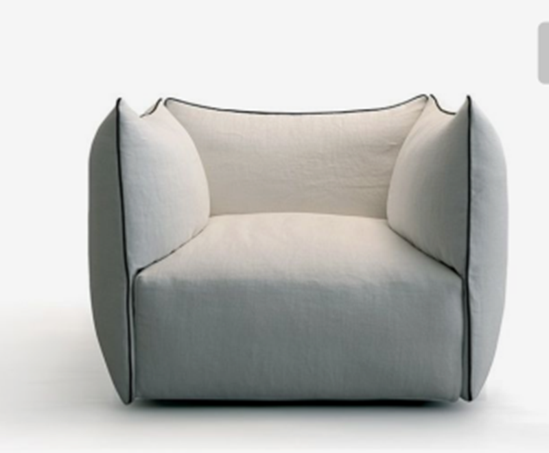 仁力布艺沙发椅的透气性良好防敏感容易清洗